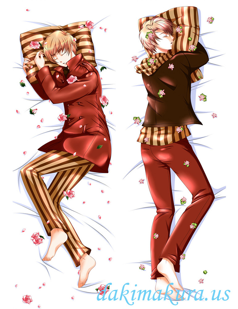 Hetalia Male Anime Dakimakura Japanese Hugging Body Pillow Covers